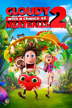 Cloudy with a Chance of Meatballs 2 2013 Hindi Dual Audio Movie 720p Hevc [450MB] - Movierulz